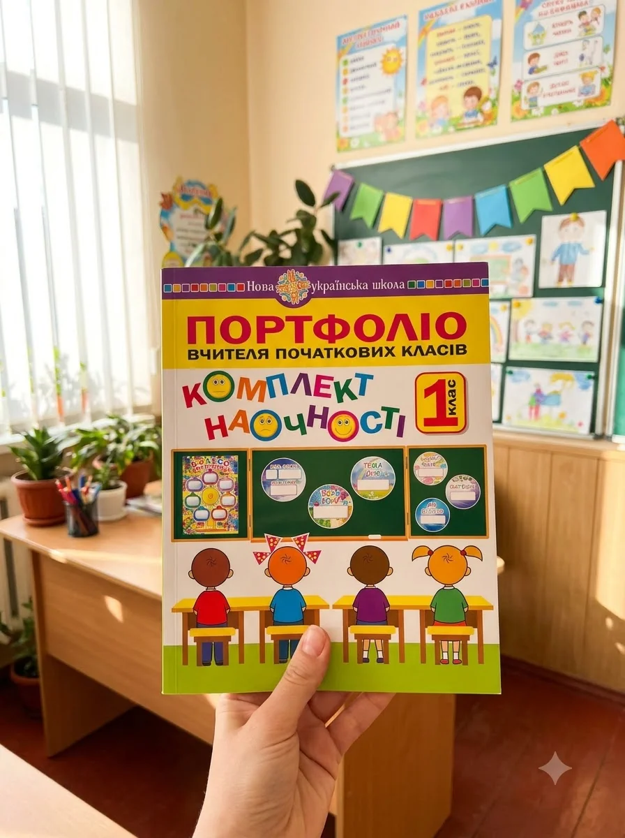 Портфоліо вчителя початкових класів. Комплект наочності. 1 клас. НУШ
