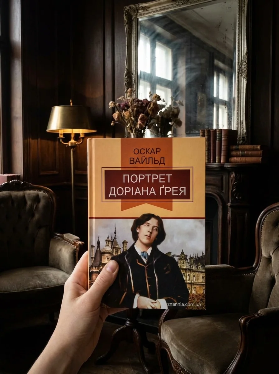 Портрет Доріана Ґрея. Класна література — Оскар Вайлд, обкладинка
