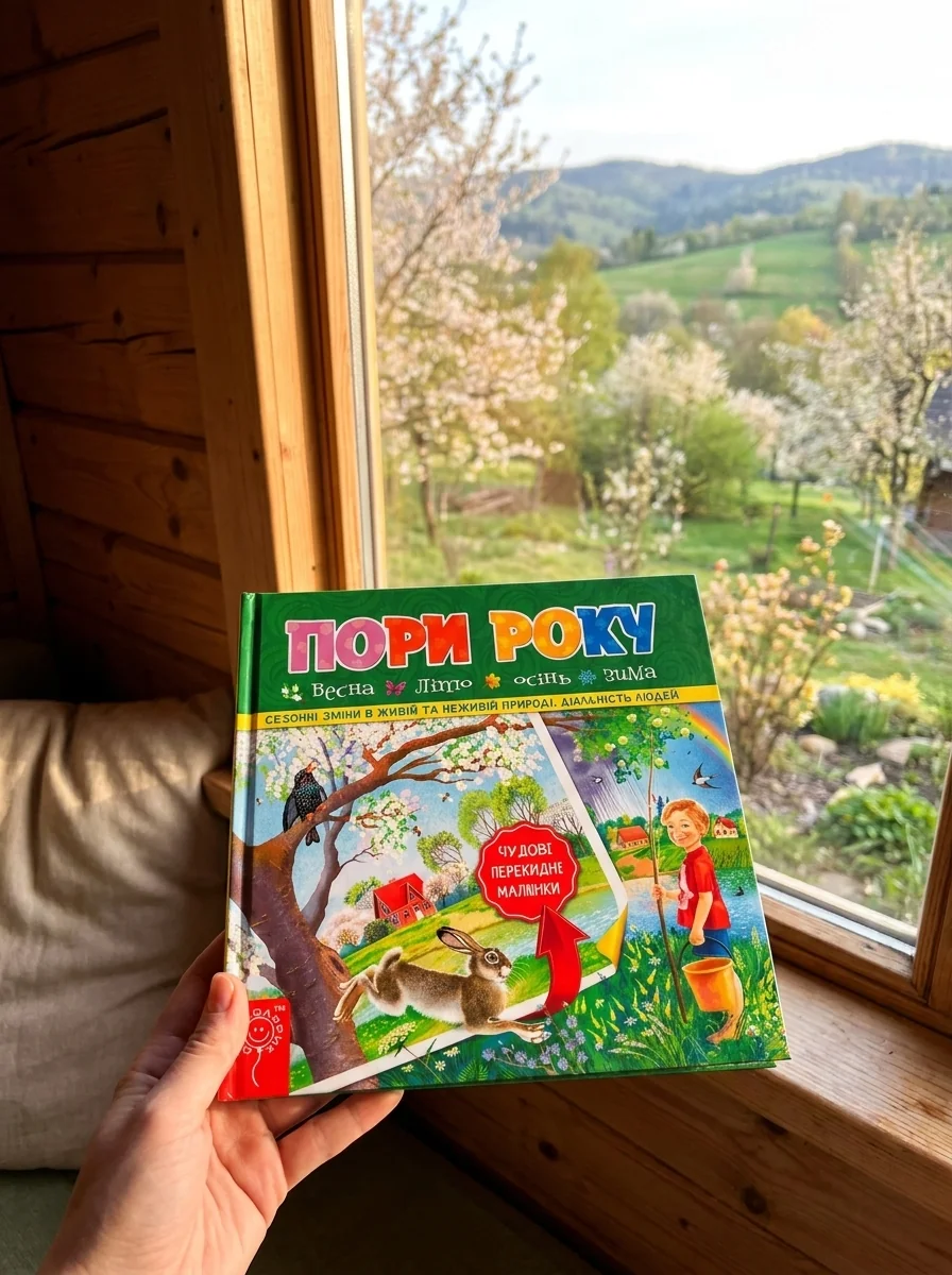 Пори року. Весне. Літо. Осінь. Зима — Розвивальні книги