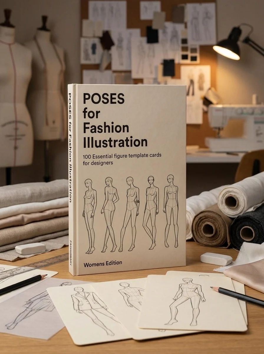 Poses for Fashion Illustration (Card Box) — Комікси та манґи