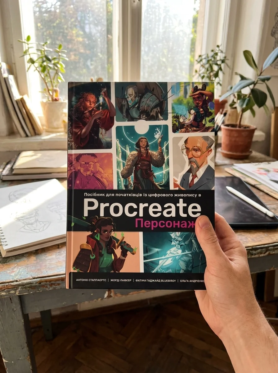Посібник для початківців з цифрового живопису в Procreate 02: Персонажі — Антоніо Стаппаертс, фото 2