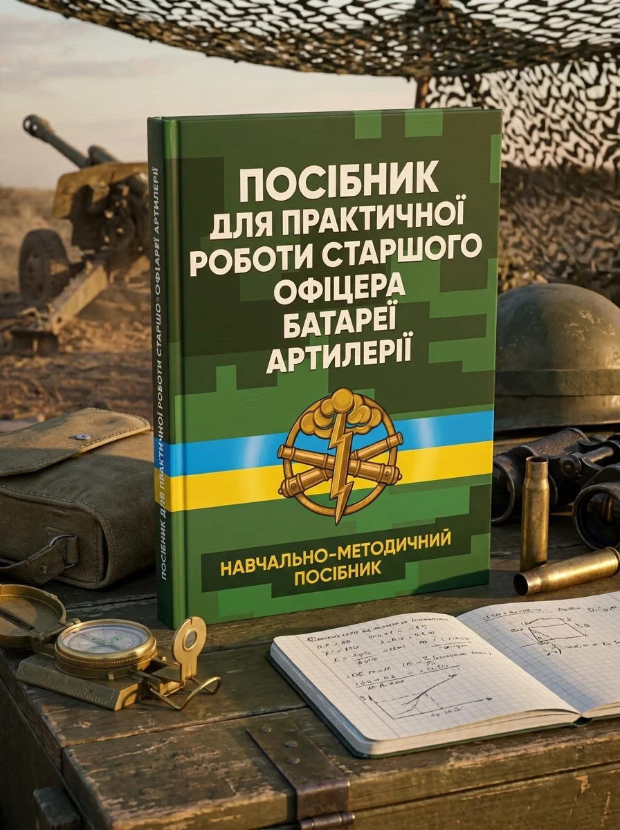 Посібник для практичної роботи старшого офіцера батареї артилерії, — Історія та публіцистика