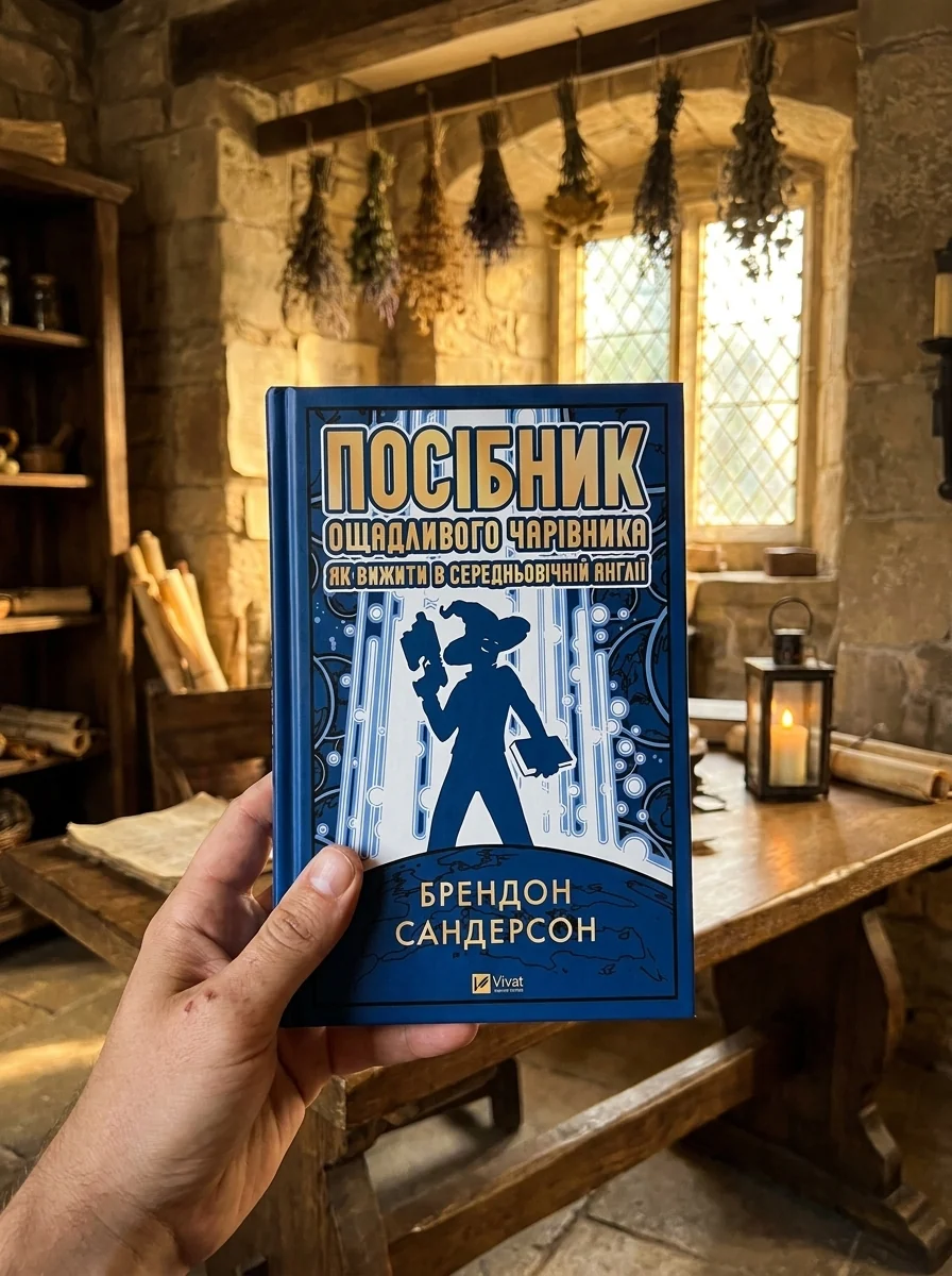 «Посібник ощадливого чарівника: як вижити в середньовічній Англії» Брендона Сандерсона — фото 2