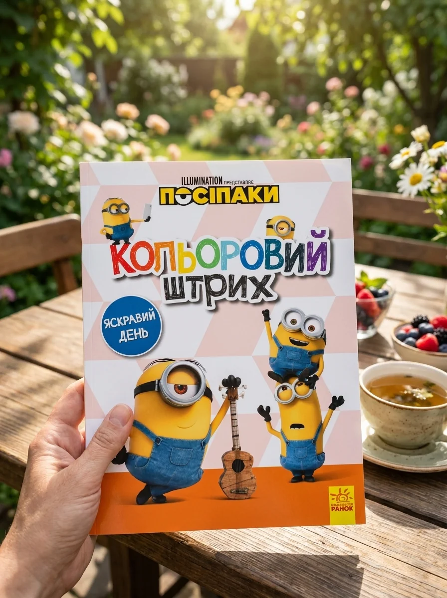 Посіпаки. Кольоровий штрих. Яскравий день, обкладинка