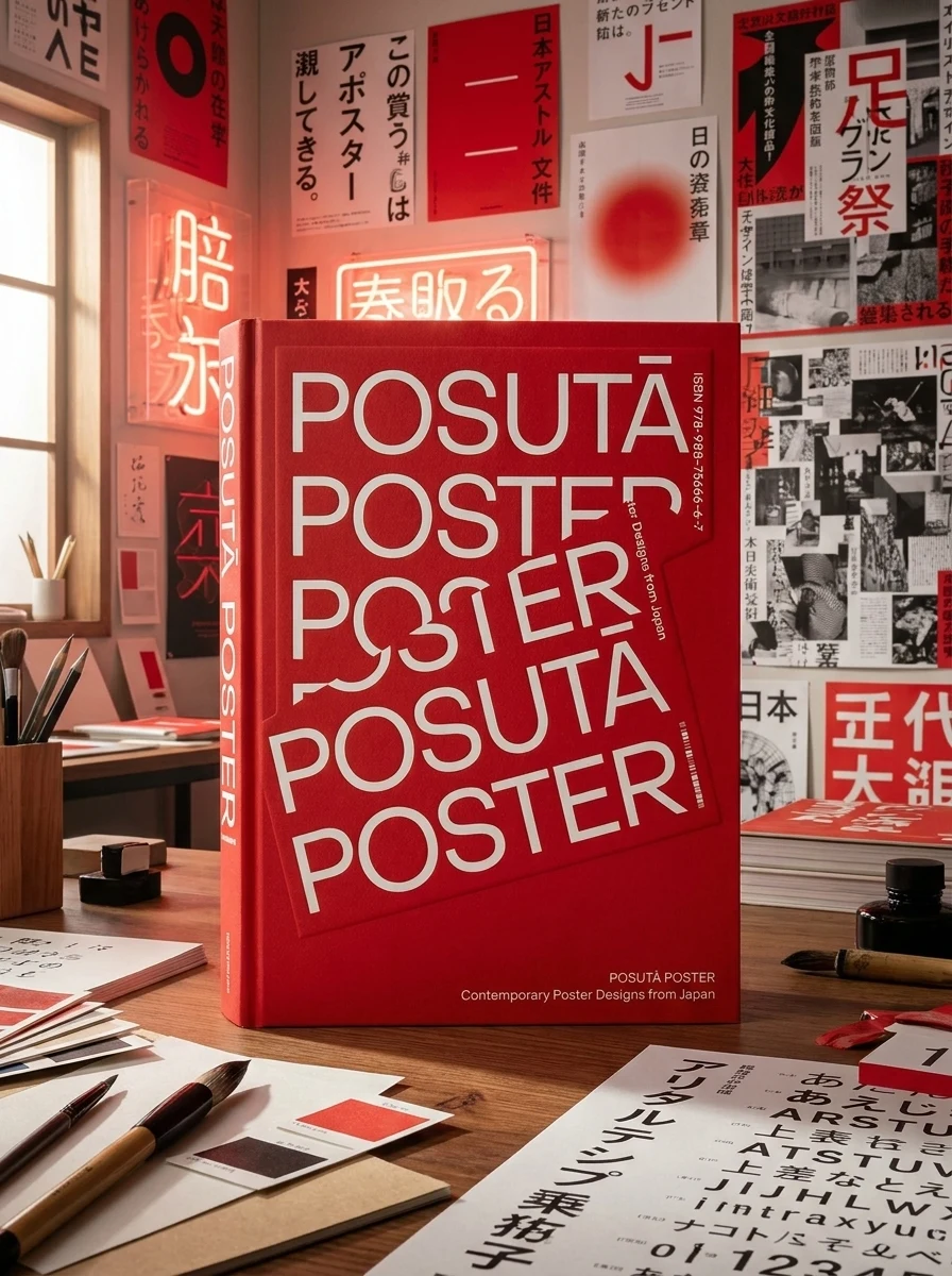 POSUTA POSTER. Contemporary Poster Designs from Japan — Комікси та манґи