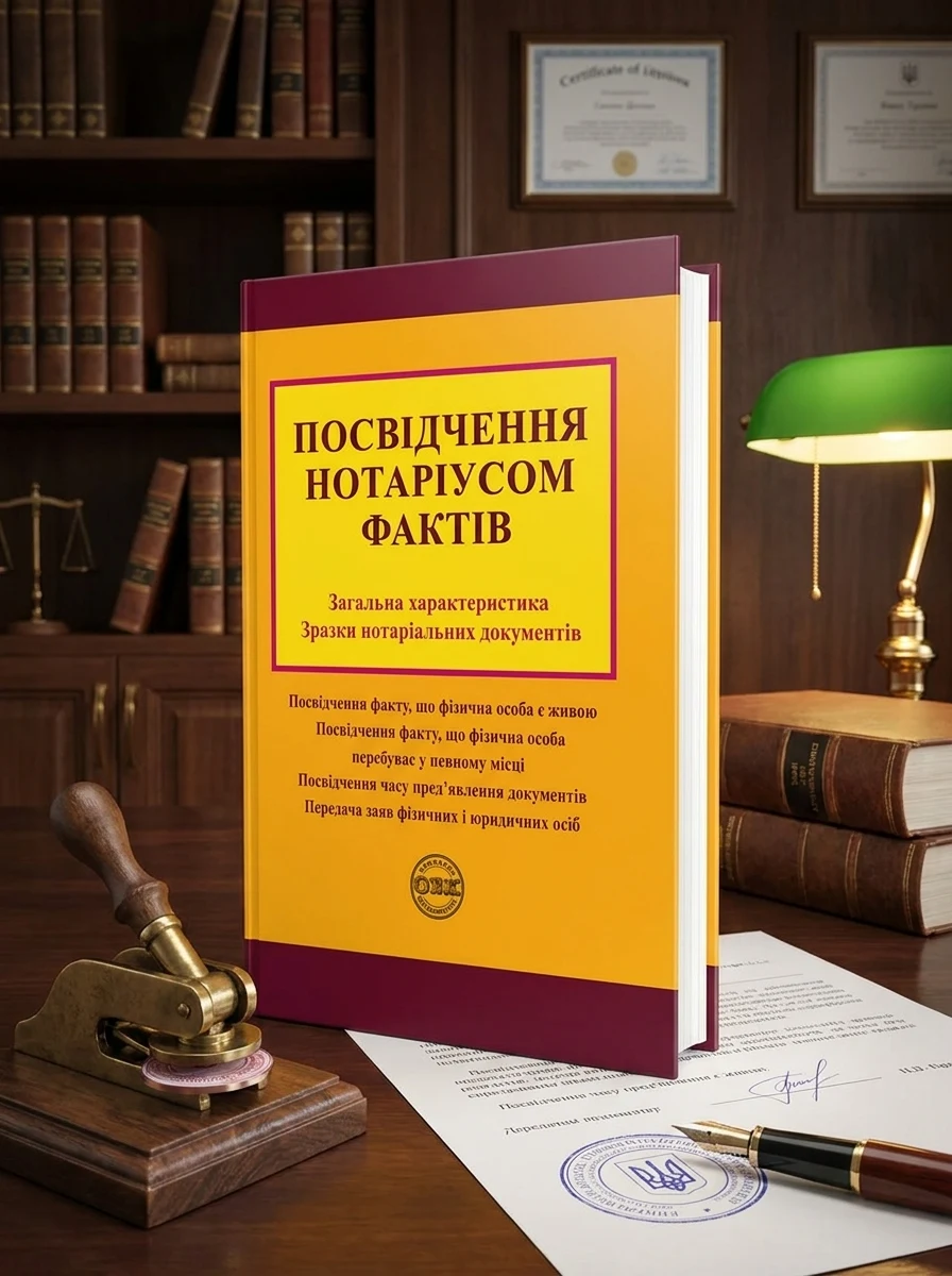 Посвідчення нотаріусом фактів. Загальна характеристика, зразки нотаріальних документів — Дмитро Журавльов, фото 2
