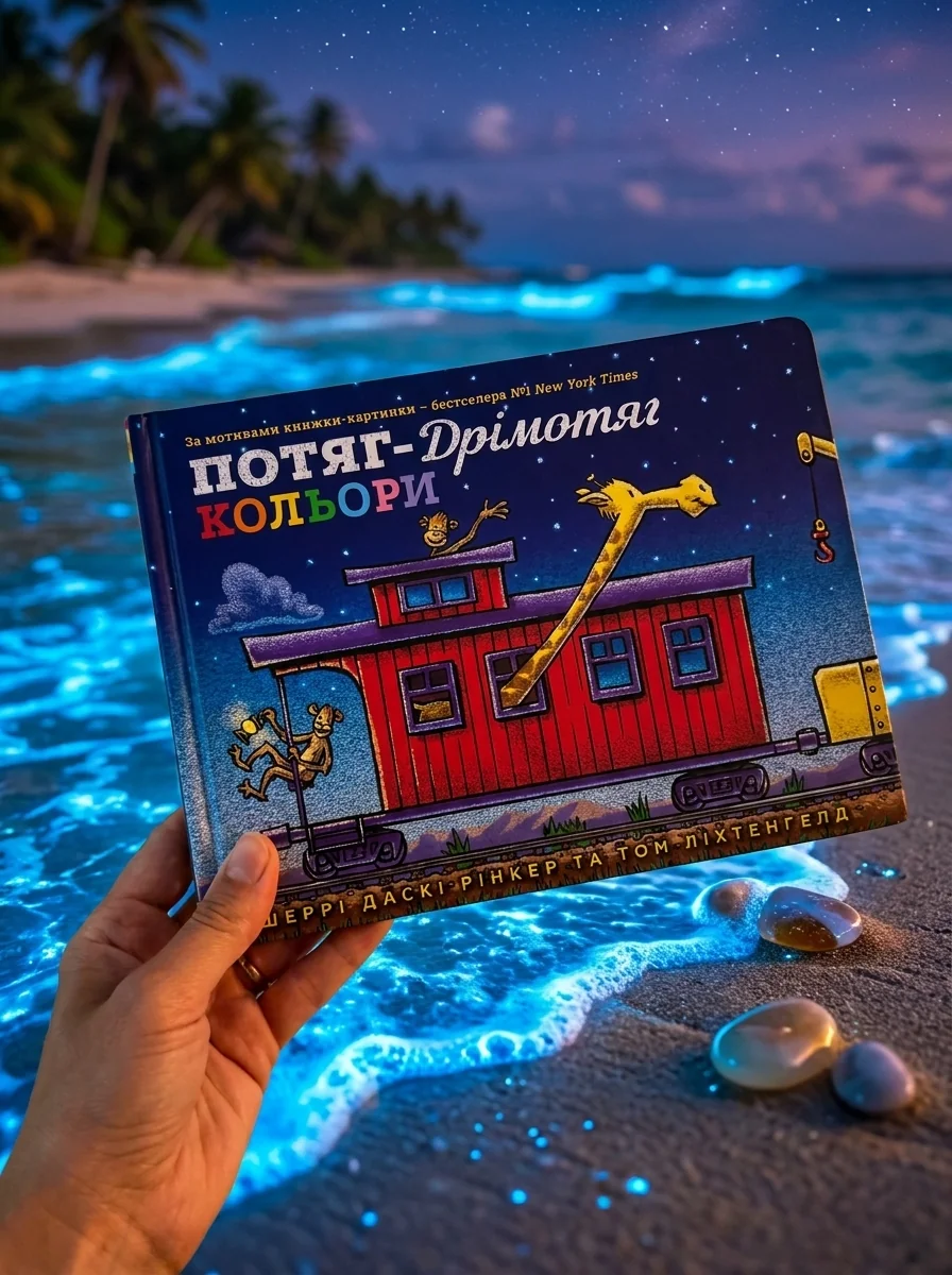 Потяг-дрімотяг. Кольори — Розвивальні книги