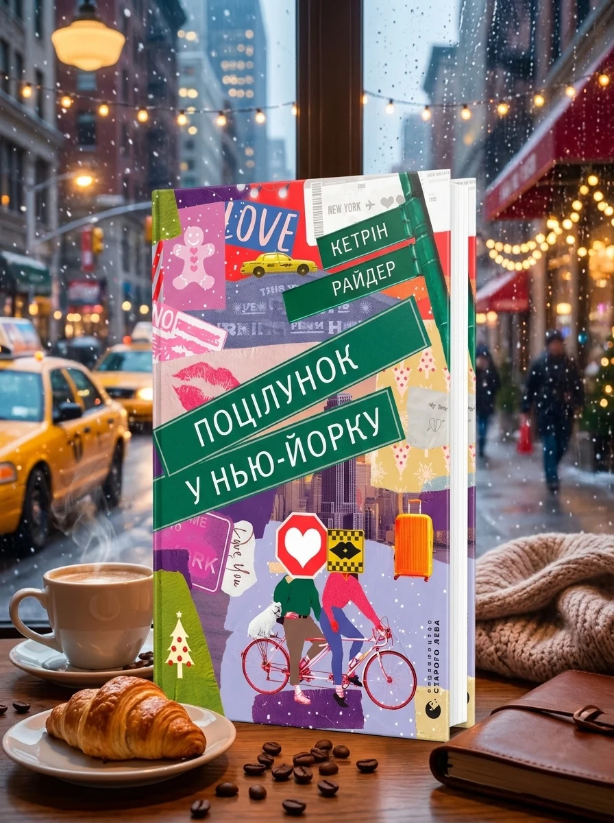 Поцілунок у Нью-Йорку — Художня література