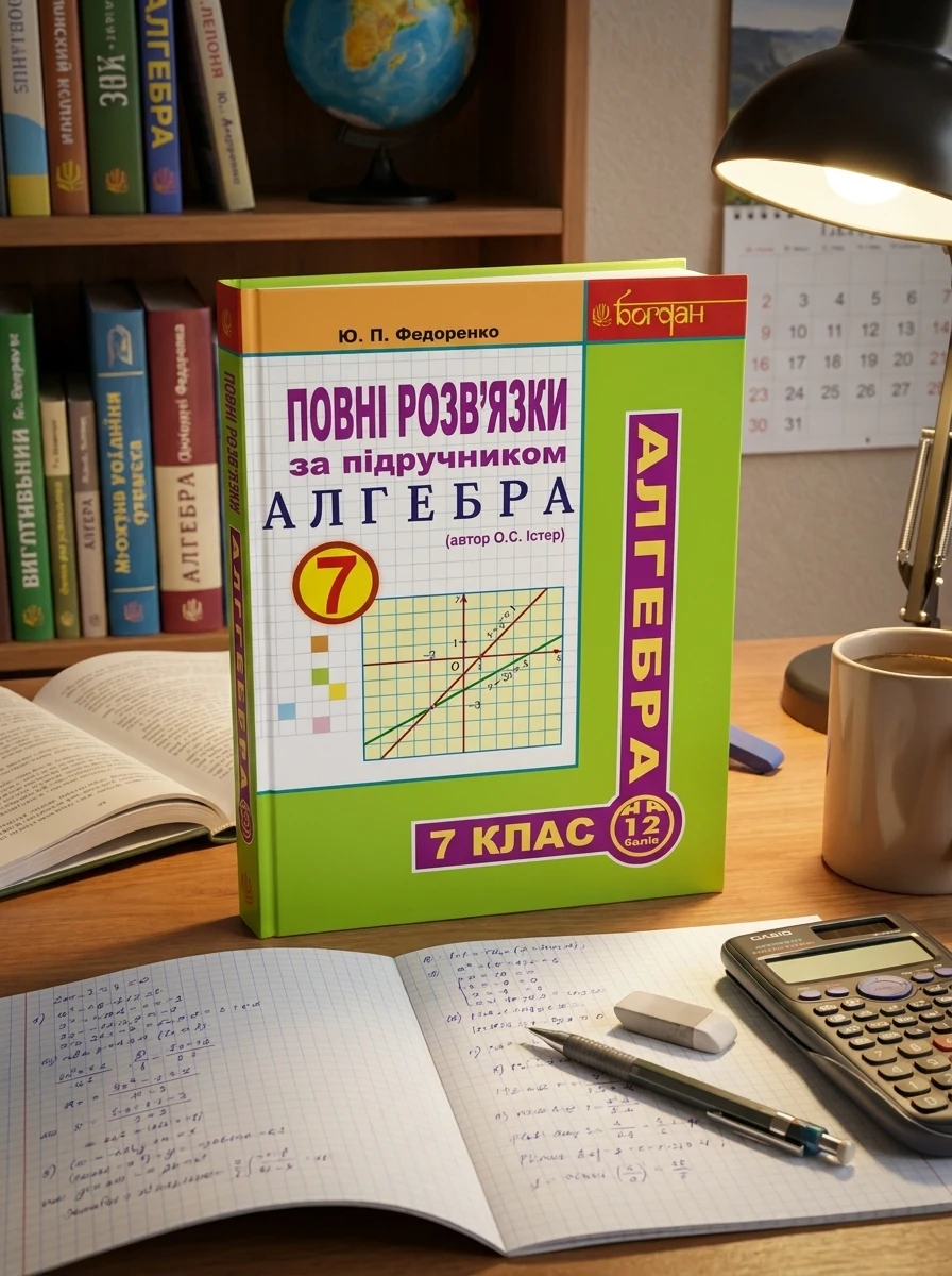 Повні розв’язки за підручником Алгебра. 7 клас (автор Істер О.С.) — Вивчення мов