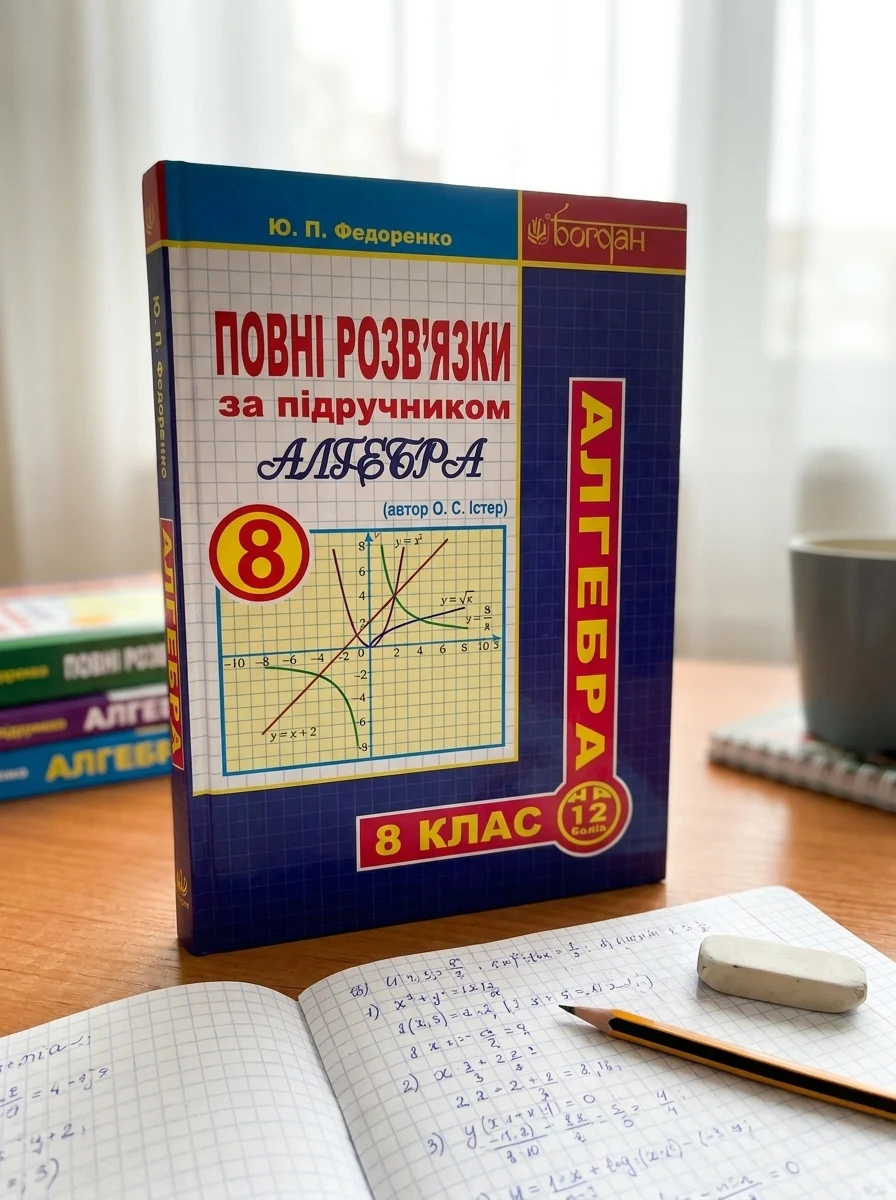 Повні розв’язки за підручником Алгебра. 8 клас (автор Істер О.С.) — Вивчення мов