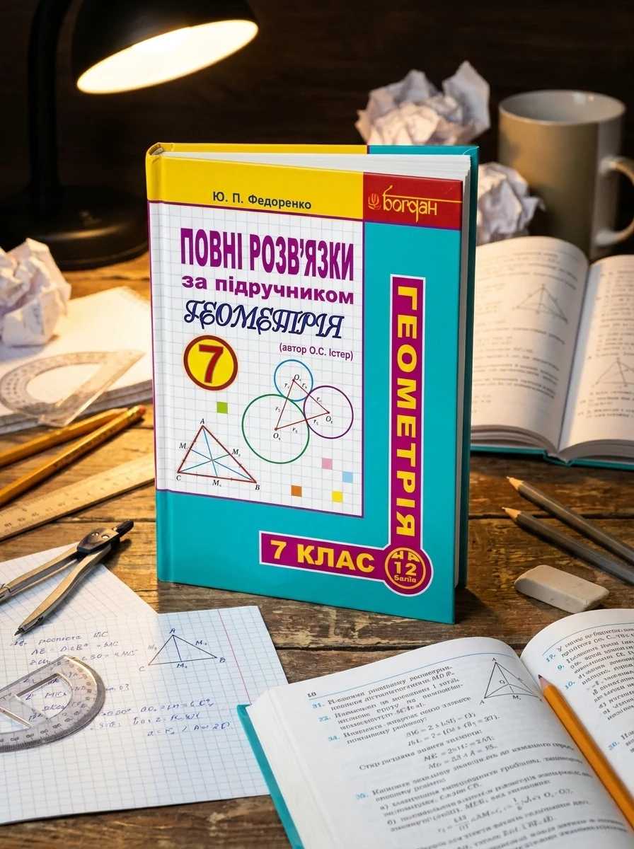 Повні розв’язки за підручником Геометрія. 7 клас (автор Істер О.С.) — Вивчення мов