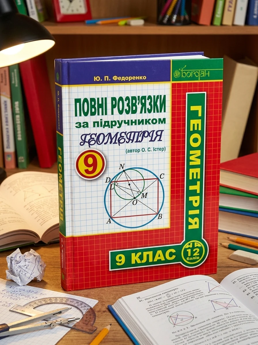 Повні розв’язки за підручником Геометрія. 9 клас (автор Істер О.С.) — Вивчення мов