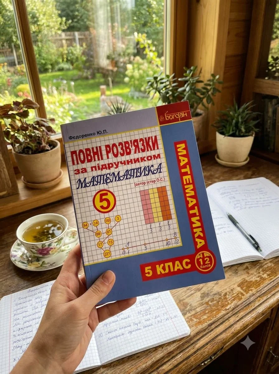 Повні розв’язки за підручником Математика. 5 клас (автор Істер О.С.) — Вивчення мов