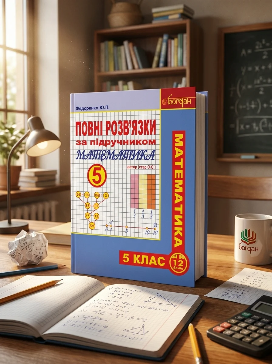 Повні розв’язки за підручником Математика. 5 клас (автор Істер О.С.) — Вивчення мов
