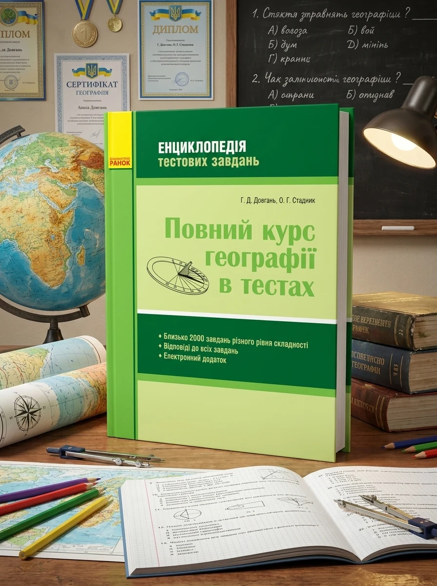 Повний курс географії в тестах — Вивчення мов