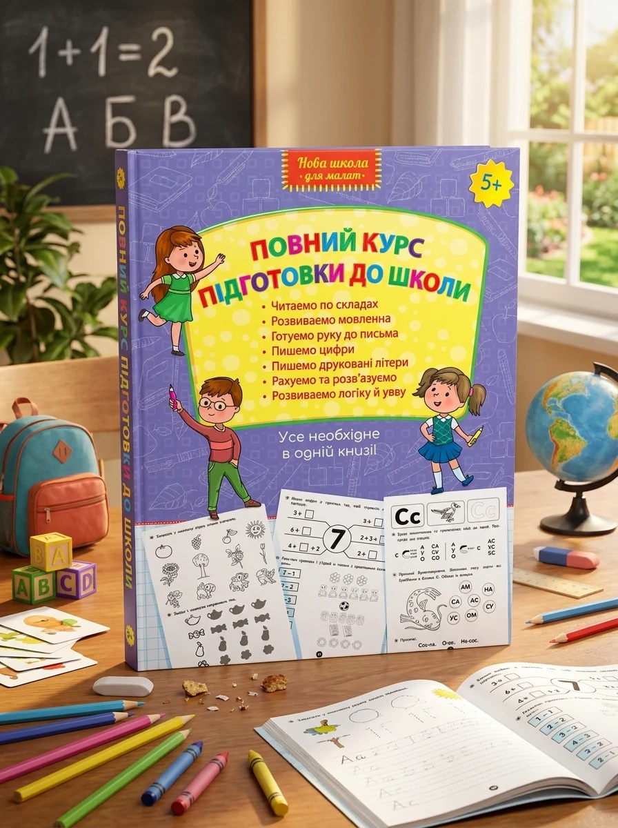 Повний курс підготовки до школи, — Вивчення мов