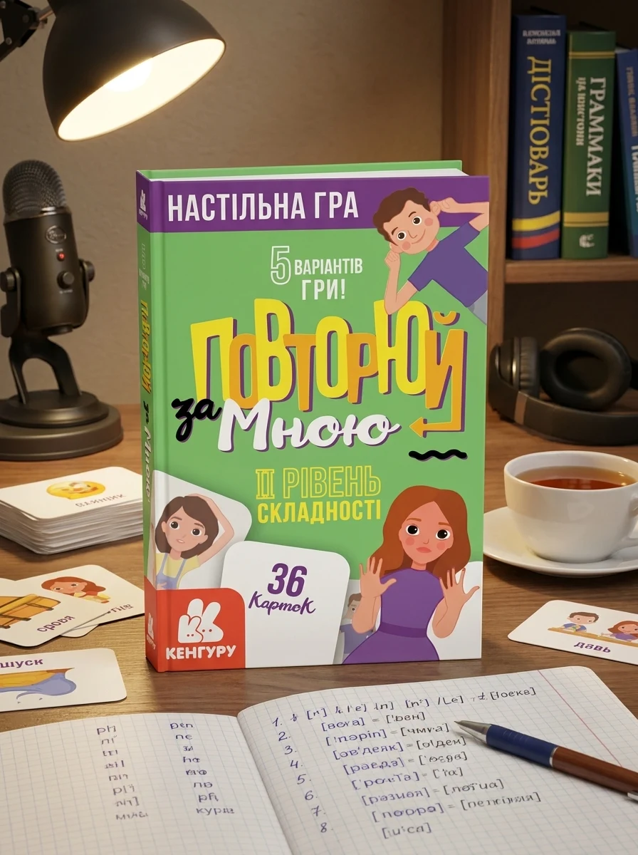 Повторюй за мною. II рівень складності, — Вивчення мов