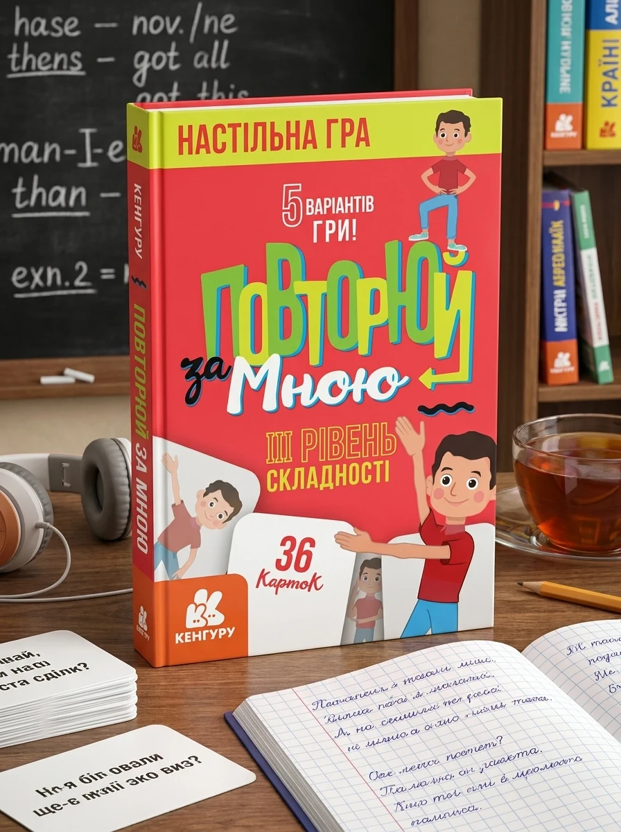 Повторюй за мною. III рівень складності, — Вивчення мов
