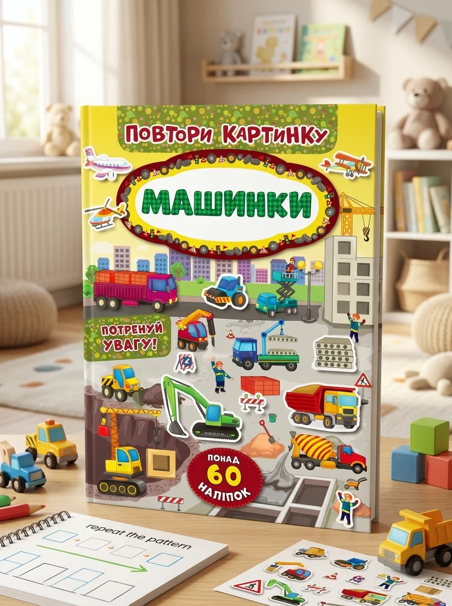Повтори картинку. Машинки, — фото 2