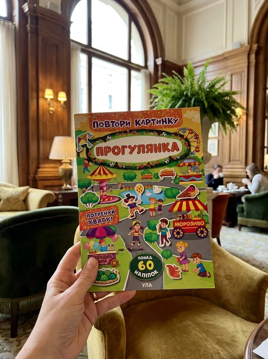 Повтори картинку. Прогулянка — Дитяча література