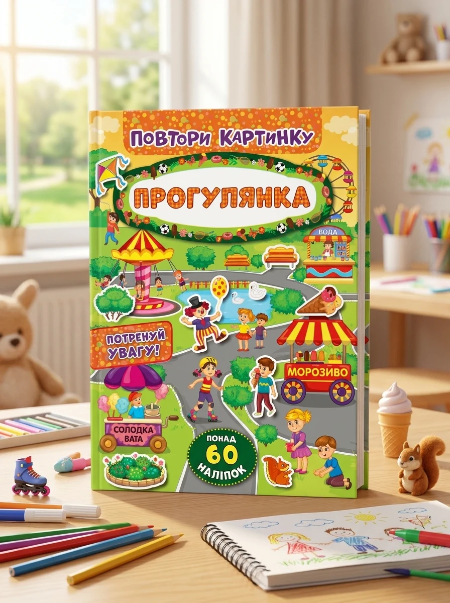 Повтори картинку. Прогулянка, — Дитяча література