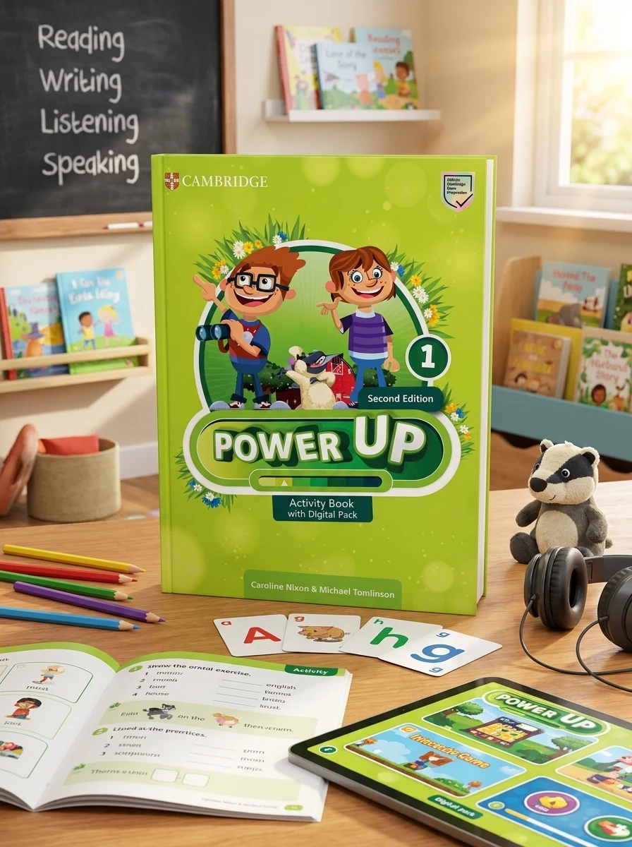 Power Up. Level 1. Activity Book with Digital Pack (2nd Edition) — Вивчення мов