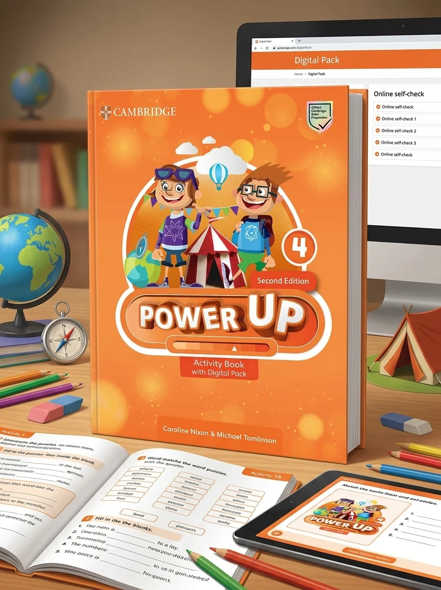 Power Up. Level 4. Activity Book with Digital Pack (2nd Edition) — Вивчення мов