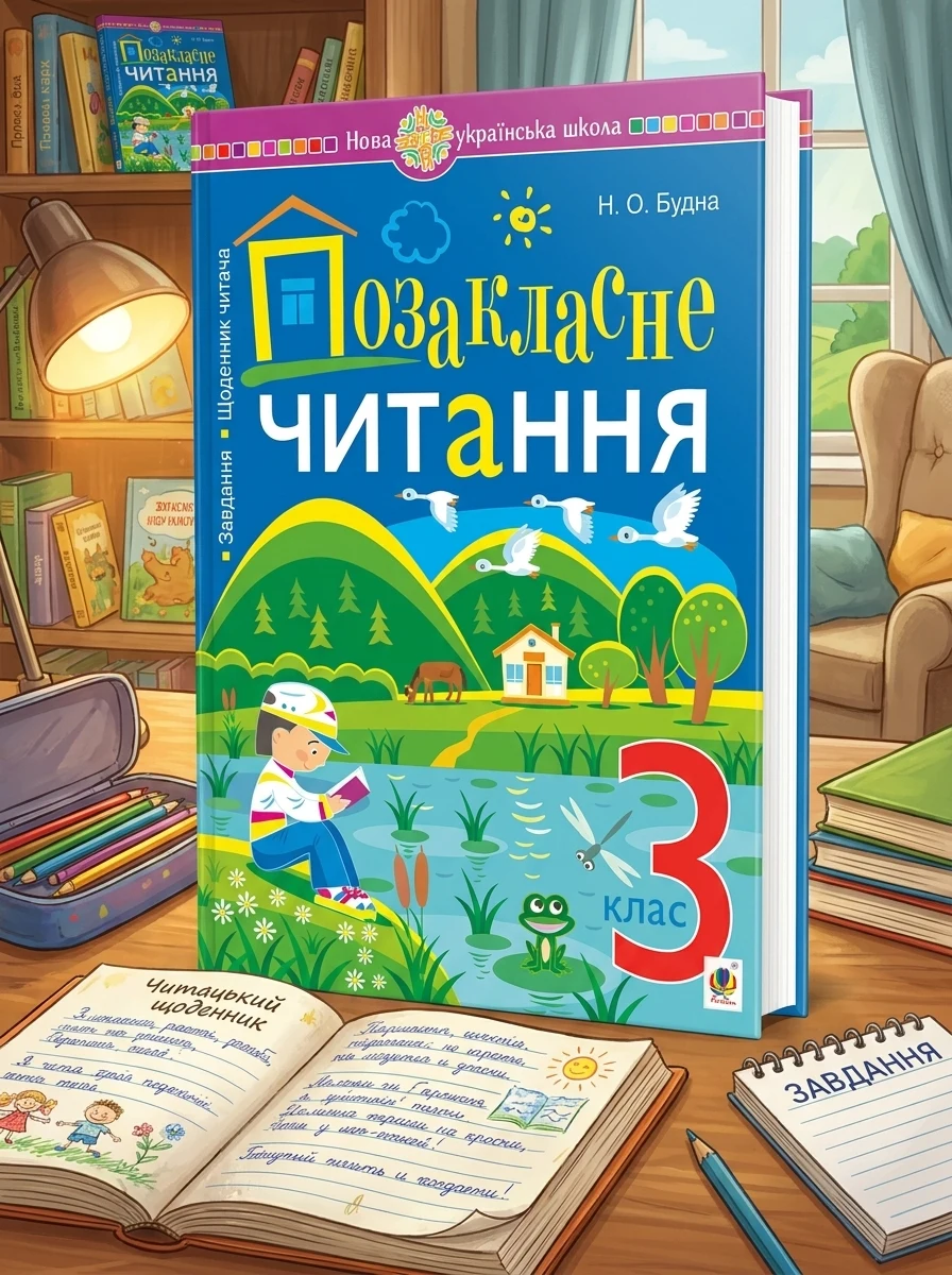 Позакласне читання. Хрестоматія художніх творів із завданнями до теми та щоденником читача. 3 клас — фото 2