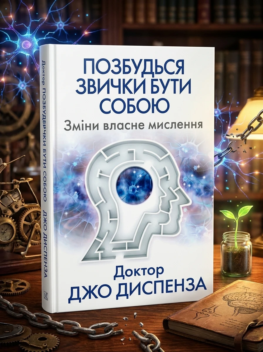 Позбудься звички бути собою. Зміни власне мислення