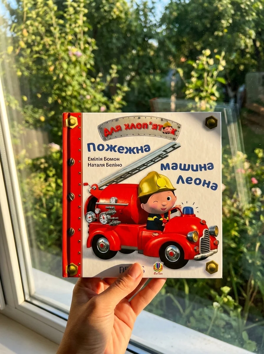 Пожежна машина Леона — Дитячі вірші