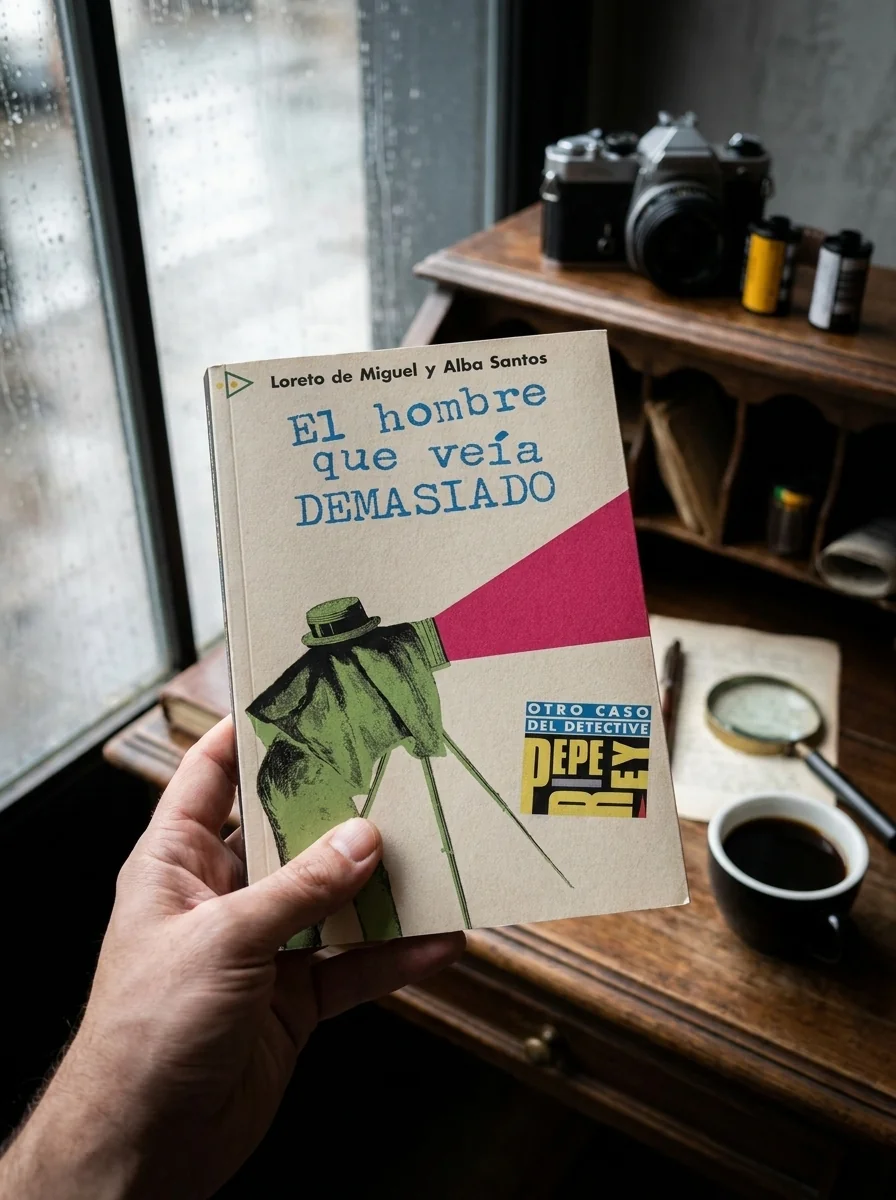 PQI 1 El hombre que veia demasiado, обкладинка