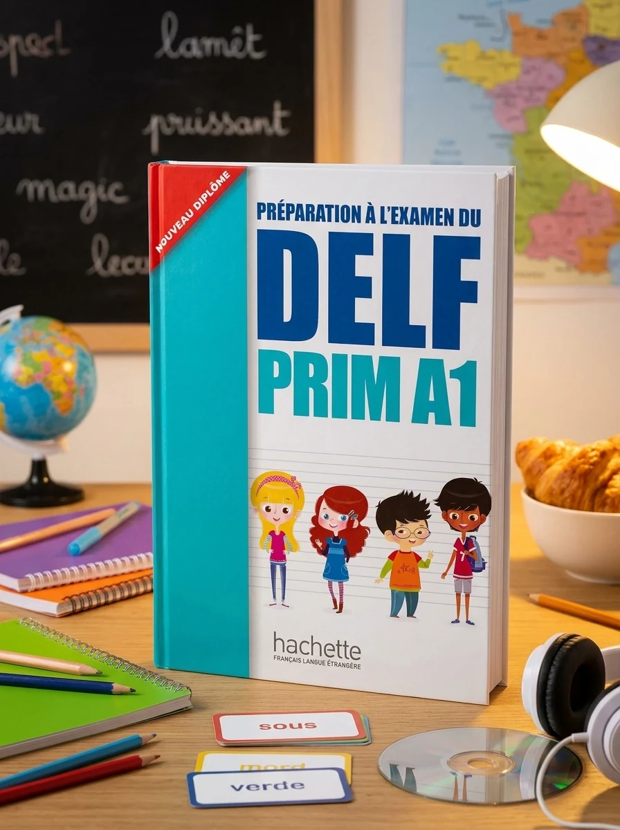 Préparation à l'examen du DELF PRIM A1 (Nouveaute) / Livre + CD audio — Вивчення мов