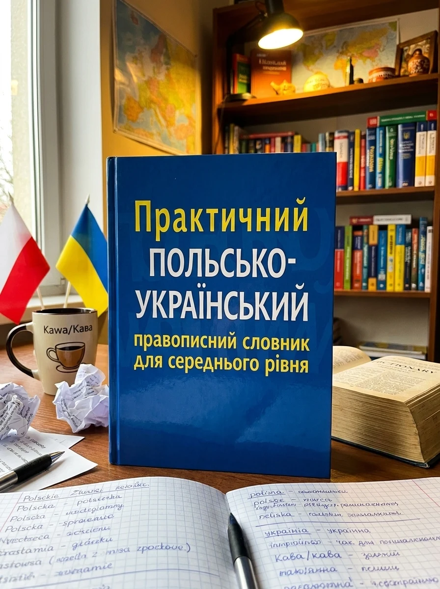 Практичний польсько-український правописний словник для середнього рівня — Вивчення мов