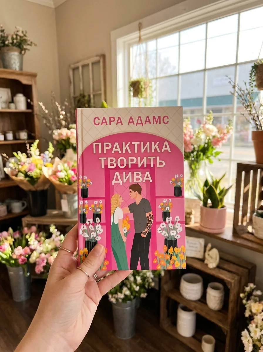 Практика творить дива — Сара Адамс, обкладинка