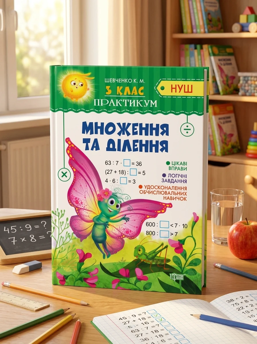 Практикум. 3 клас. Множення та ділення — Дитяча література