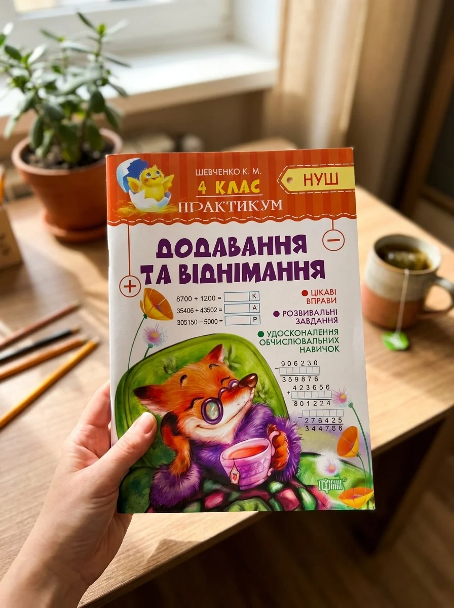 Практикум. 4 клас. Додавання та віднімання — Вивчення мов