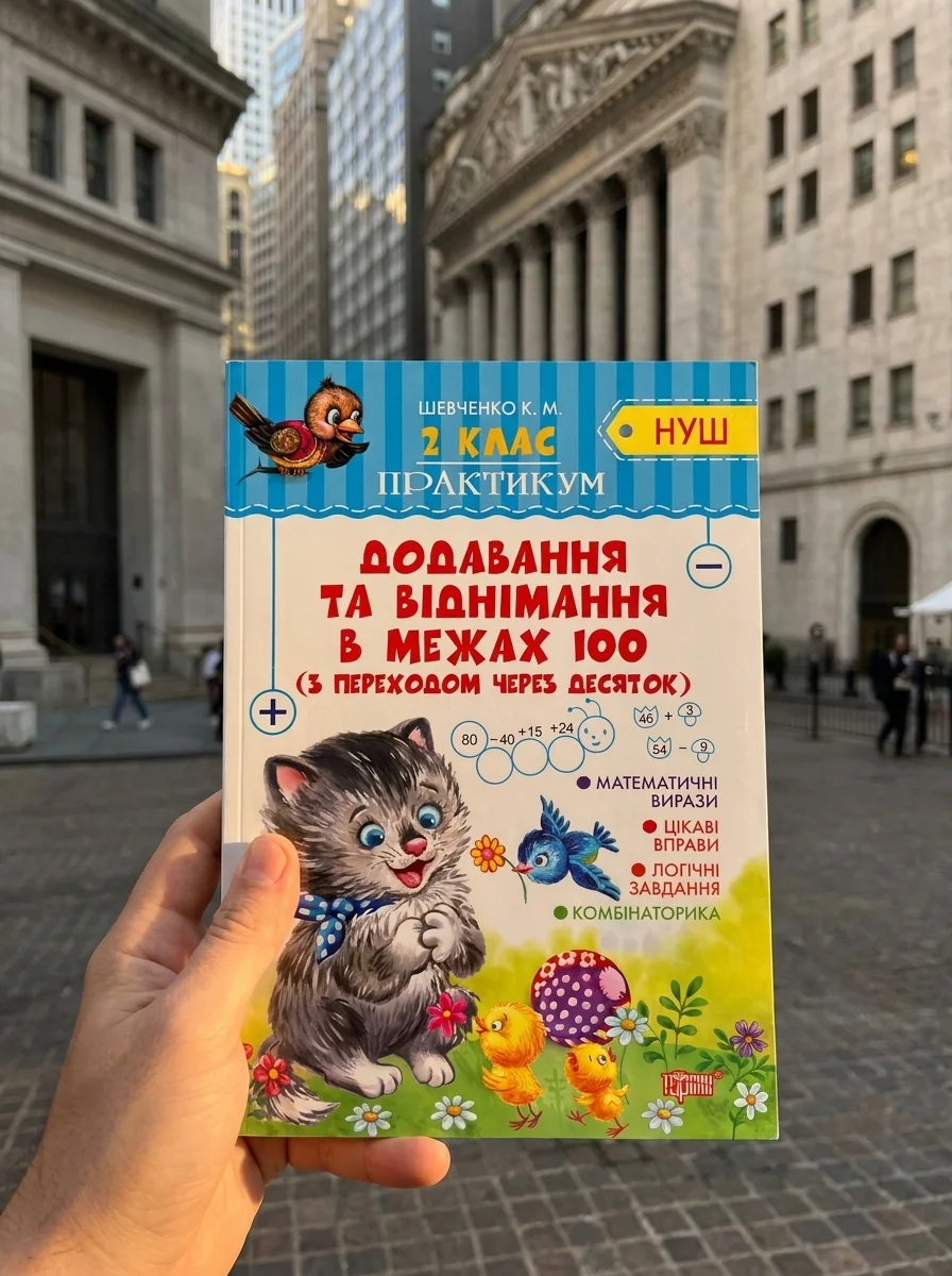 Практикум. Додавання та віднімання в межах 100 з переходом через десяток. 2 клас — Книги