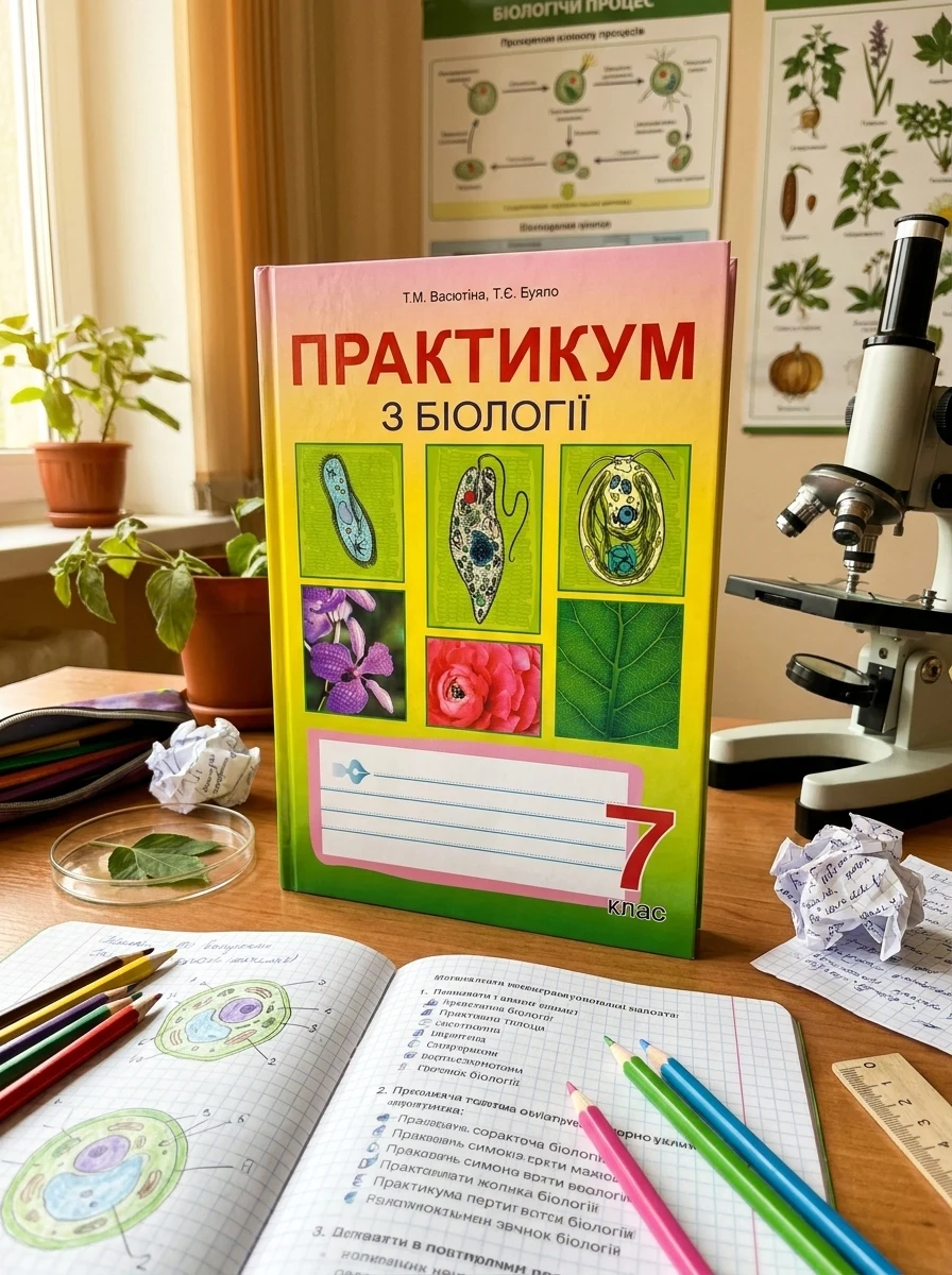 Практикум з біології. 7 клас