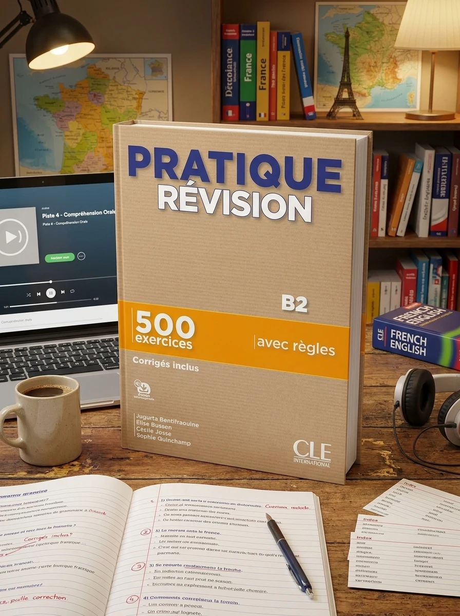 Pratique Révision B2 Livre + Corrigés + Audio téléchargeable — Вивчення мов