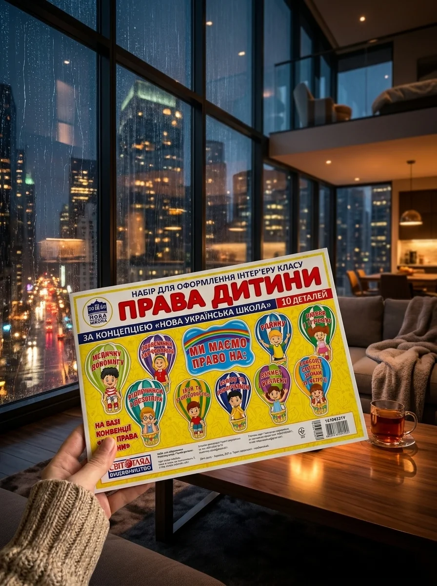 Права дитини. Набір для оформлення інтер'єру класу, обкладинка