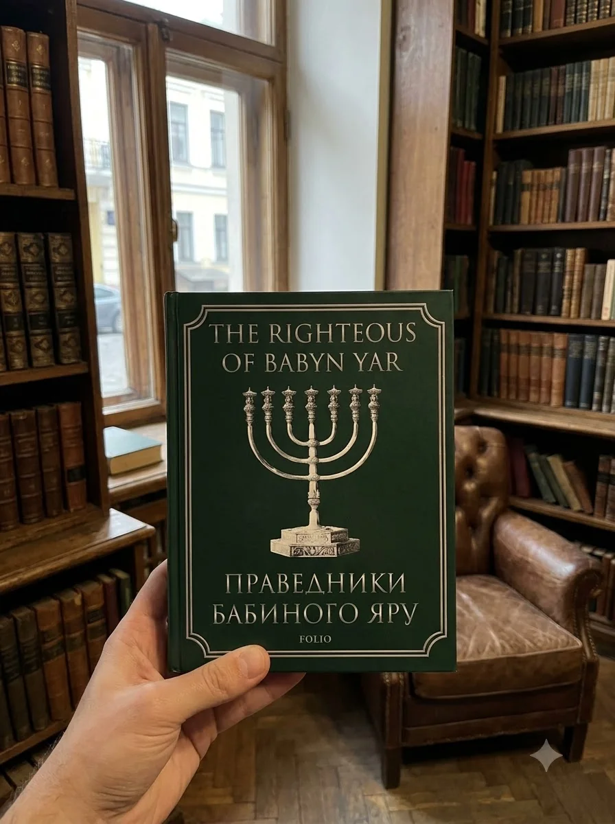 Праведники Бабиного Яру — Ілля Левітас, обкладинка