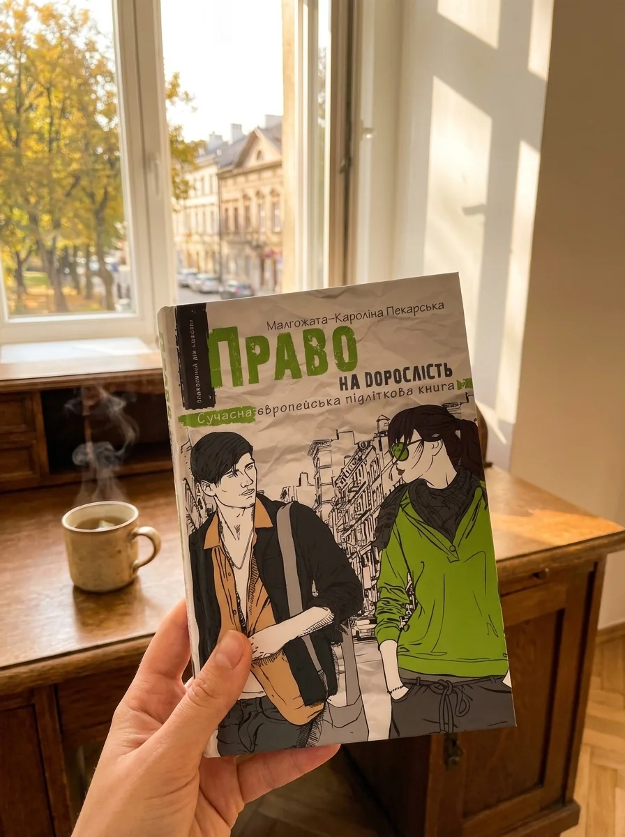 Право на дорослість — Малгожата-Кароліна Пекарська, обкладинка
