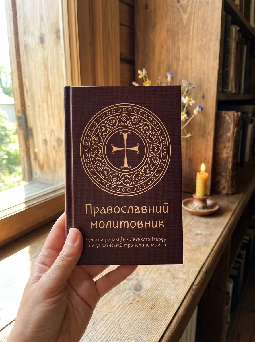 Православний молитовник, обкладинка