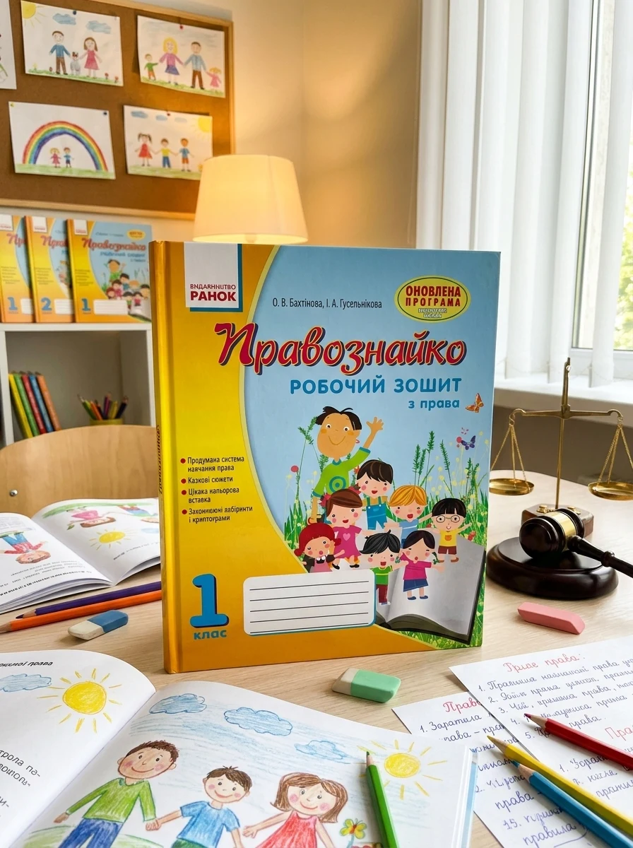 Правознайко. Робочий зошит з права. 1 клас — Дитяча література