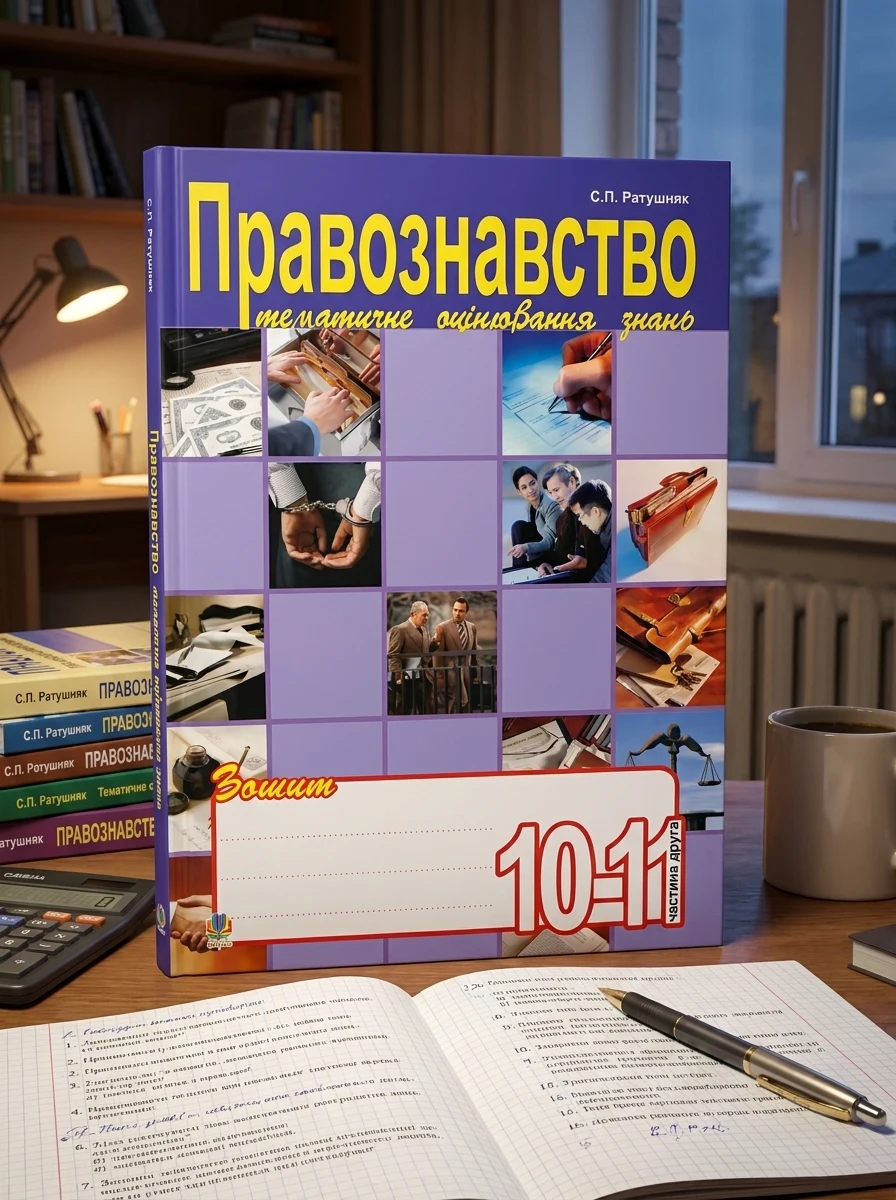 Правознавство. Зошит для тематичного оцінювання знань учнів. 10-11 клас. Частина 2 — фото 2
