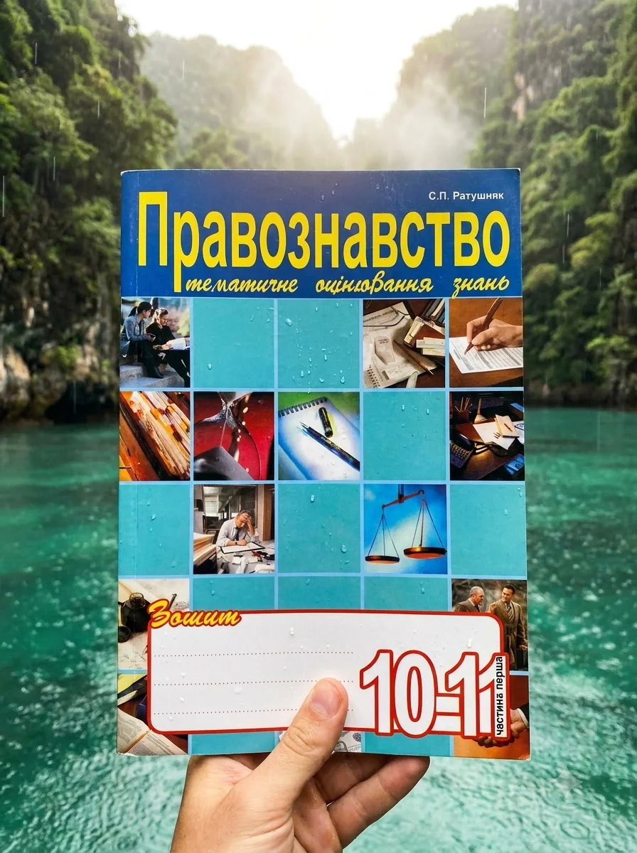 Правознавство. Зошит для тематичного оцінювання знань учнів. 10-11 класи. Частина 1 — Вивчення мов