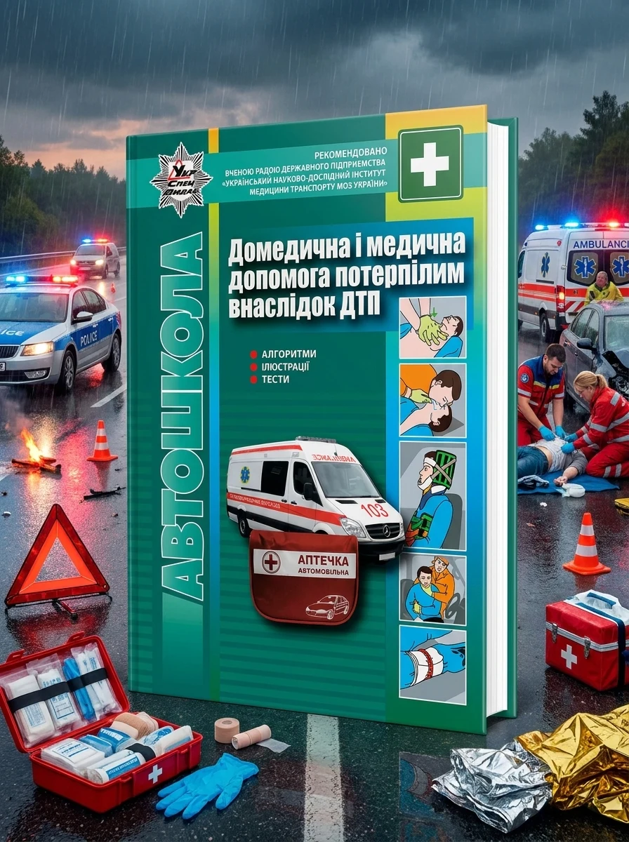 Правила дорожнього руху. Домедична і медична допомога потерпілим внаслідок ДТП — Наука та психологія