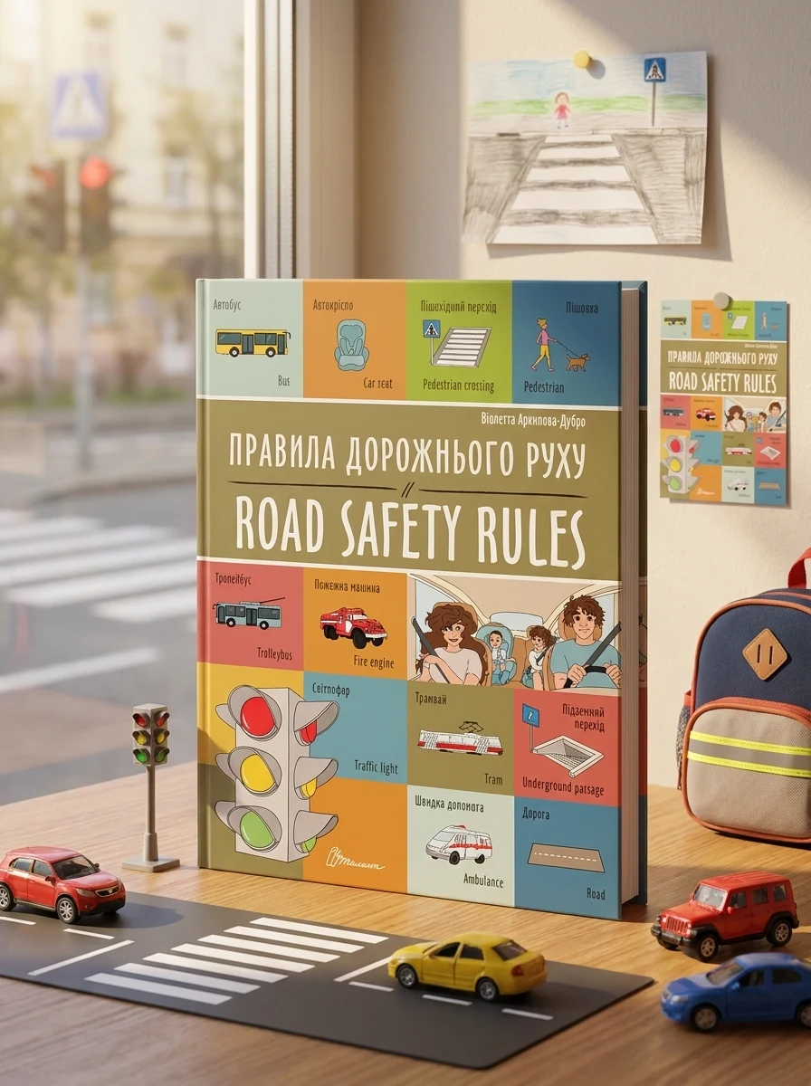 Правила дорожнього руху. Road safety rules — Дитяча література