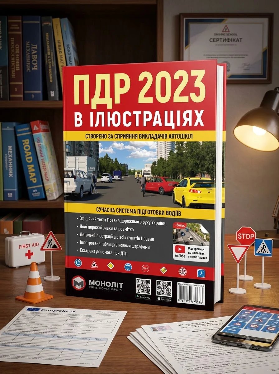 Правила Дорожнього Руху України 2023 р. Ілюстрований навчальний посібник, фото 2