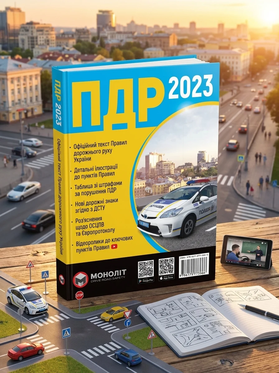 Правила дорожнього руху України 2023 в ілюстраціях (голуб укр), — Комікси та манґи